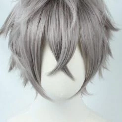 Grey 30cm Ensemble Stars Koga Oogami Cosplay Wig