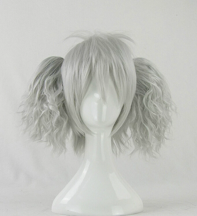 Silver 35cm Darker Than Black Yin Cosplay Wig 3 Silver 35cm Darker Than Black Yin Cosplay Wig