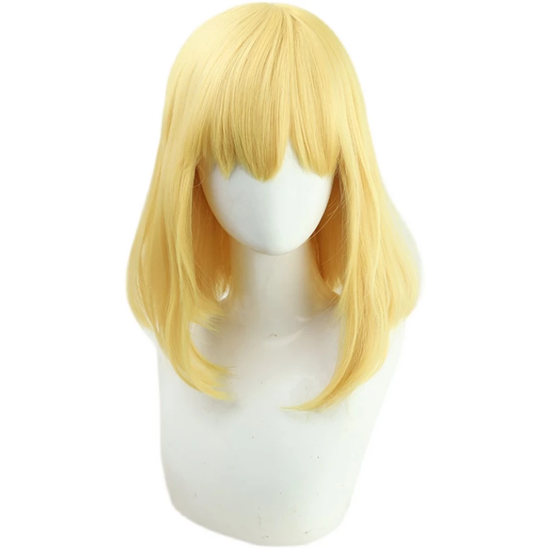 Yellow 35cm Takt Op. Destiny Cosette Schneider Destiny Cosplay Wig 4 Yellow 35cm Takt Op. Destiny Cosette Schneider Destiny Cosplay Wig - Image 2