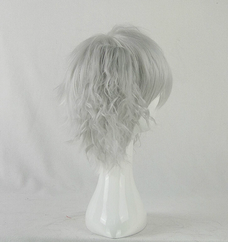 Silver 35cm Darker Than Black Yin Cosplay Wig 4 Silver 35cm Darker Than Black Yin Cosplay Wig - Image 2