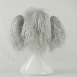 Silver 35cm Darker Than Black Yin Cosplay Wig 9 Silver 35cm Darker Than Black Yin Cosplay Wig -Cosplay Shopper Store COS 087 04