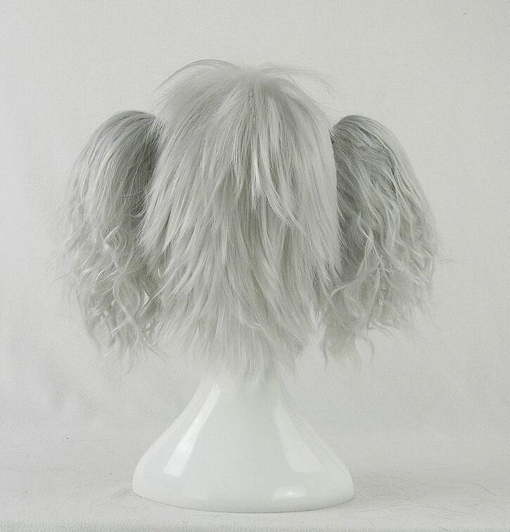 Silver 35cm Darker Than Black Yin Cosplay Wig 6 Silver 35cm Darker Than Black Yin Cosplay Wig - Image 4