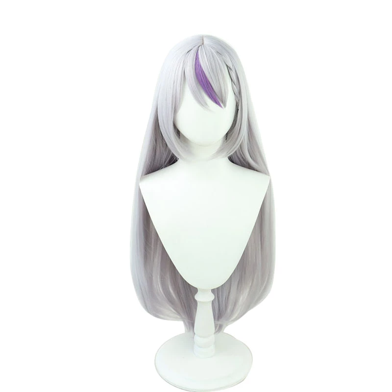 85cm Virtual YouTuber La+ Darknesss Laplus Cosplay Wig 4 85cm Virtual YouTuber La+ Darknesss Laplus Cosplay Wig - Image 2