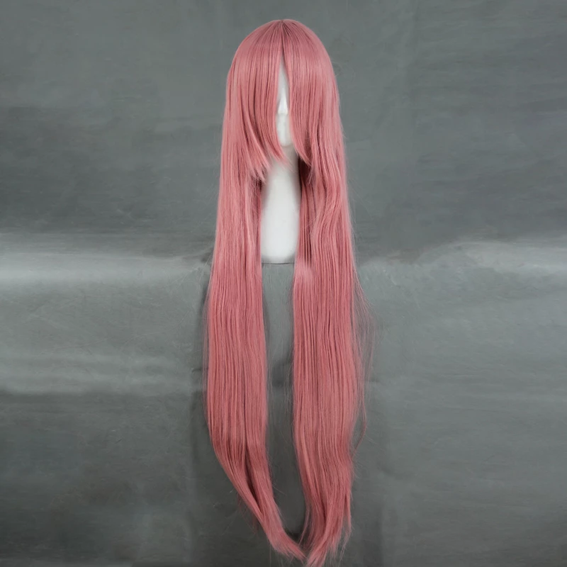 Pink 100cm Kuroko No Basuke Satsuki Momoi Cosplay Wig 3 Pink 100cm Kuroko No Basuke Satsuki Momoi Cosplay Wig