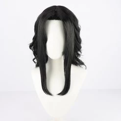 Black 50cm Naruto Yuuhi Kurenai Cosplay Wig