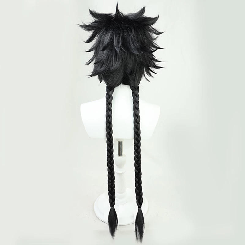 Black 80cm Blue Period Haruka Hashida Cosplay Wig 6 Black 80cm Blue Period Haruka Hashida Cosplay Wig - Image 4