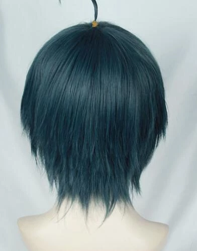 Dark Blue 30cm Danganronpa V3: Killing Harmony Shuichi Saihara Cosplay Wig 4 Dark Blue 30cm Danganronpa V3: Killing Harmony Shuichi Saihara Cosplay Wig - Image 2