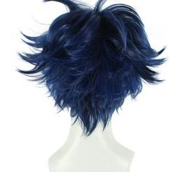 Blue 30cm Dramatical Murder Ren DMMD Cosplay Wig -Cosplay Shopper Store COS 092 04