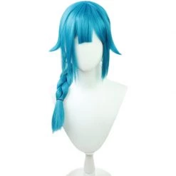 Purple 60cm League Of Legends Arcane War Of Two Cities Jinx Cosplay Wig