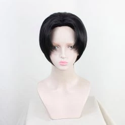 Black 30cm Demon Slayer: Kimetsu No Yaiba Murata Cosplay Wig