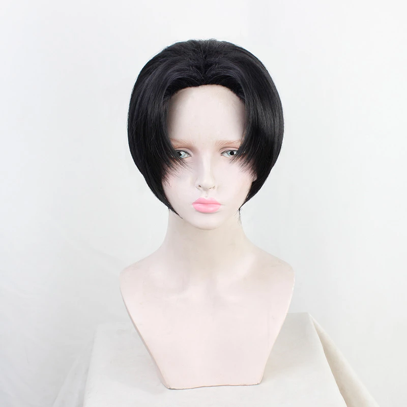 Black 30cm Demon Slayer: Kimetsu No Yaiba Murata Cosplay Wig 4 Black 30cm Demon Slayer: Kimetsu No Yaiba Murata Cosplay Wig - Image 2