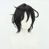 Black 30cm Call Of The Night Akira Asai Cosplay Wig -Cosplay Shopper Store COS 096 01 34