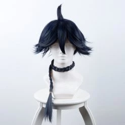 Dark Blue 100cm Fox Spirit Matchmaker Bai Yue Chu Cosplay Wig