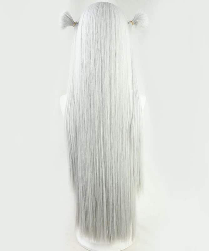 Silver 100cm The World's Finest Assassin Gets Reincarnated In Another World As An Aristocrat Dia Viekone Cosplay Wig 5 Silver 100cm The World's Finest Assassin Gets Reincarnated In Another World As An Aristocrat Dia Viekone Cosplay Wig - Image 3