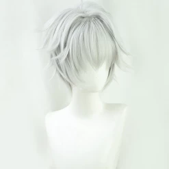 Silver 30cm The World's Finest Assassin Gets Reincarnated In Another World As An Aristocrat Lugh Tuatha Dé Cosplay Wig