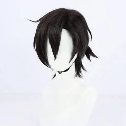 Black 30cm Summer Time Rendering Shinpei Ajiro Cosplay Wig 8 Black 30cm Summer Time Rendering Shinpei Ajiro Cosplay Wig -Cosplay Shopper Store COS 105 02 7
