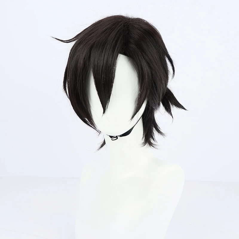 Black 30cm Summer Time Rendering Shinpei Ajiro Cosplay Wig 5 Black 30cm Summer Time Rendering Shinpei Ajiro Cosplay Wig - Image 3