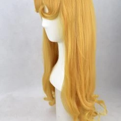 Yellow Sleeping Beauty Princess Aurora Cosplay Wig -Cosplay Shopper Store COS 13 04 3