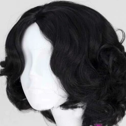 Black 30cm Princess Snow White Cosplay Wig -Cosplay Shopper Store COS 15 04 3