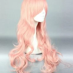 Pink 70cm Cute High Earth Defense Club Love! Akoya Gero Cosplay Wig 8 Pink 70cm Cute High Earth Defense Club Love! Akoya Gero Cosplay Wig -Cosplay Shopper Store COS 17 03 8