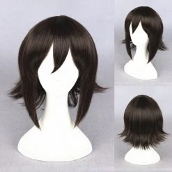 Brown 35cm Durarara!! Kururi Orihara Cosplay Wig