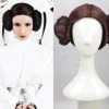 30cm Brown Star Wars Princess Leia Cosplay Wig -Cosplay Shopper Store COS 19 01 3