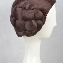 30cm Brown Star Wars Princess Leia Cosplay Wig 9 30cm Brown Star Wars Princess Leia Cosplay Wig -Cosplay Shopper Store COS 19 03 4