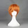 Orange 30cm Touken Ranbu Iwatooshi Cosplay Wig 1 Orange 30cm Touken Ranbu Iwatooshi Cosplay Wig -Cosplay Shopper Store COS 21 01 11