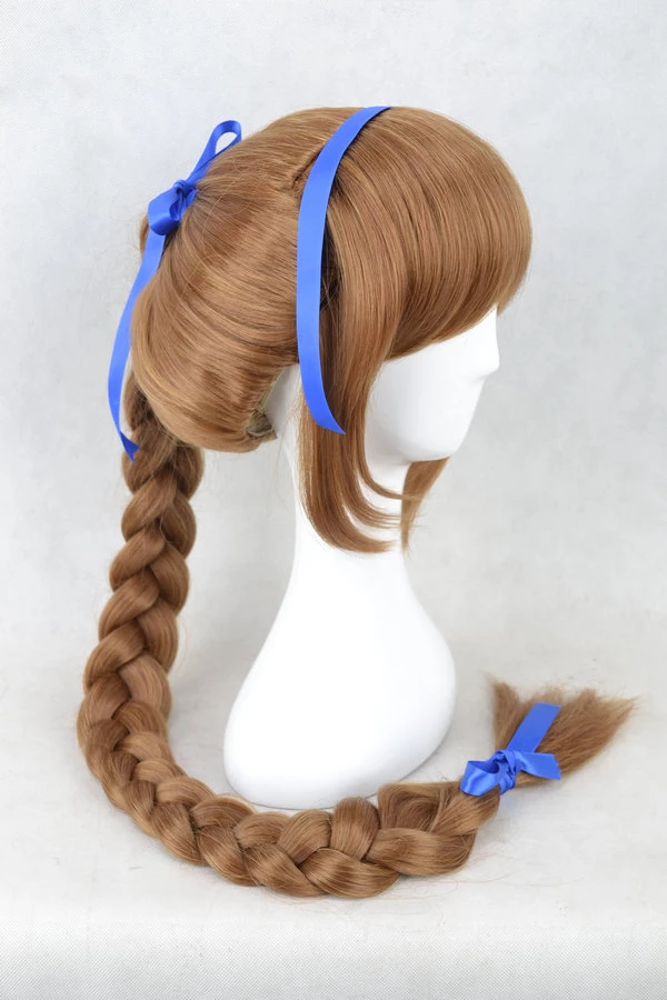 80cm Brown Tinker Bell Fawn Cosplay Wig 6 80cm Brown Tinker Bell Fawn Cosplay Wig - Image 4