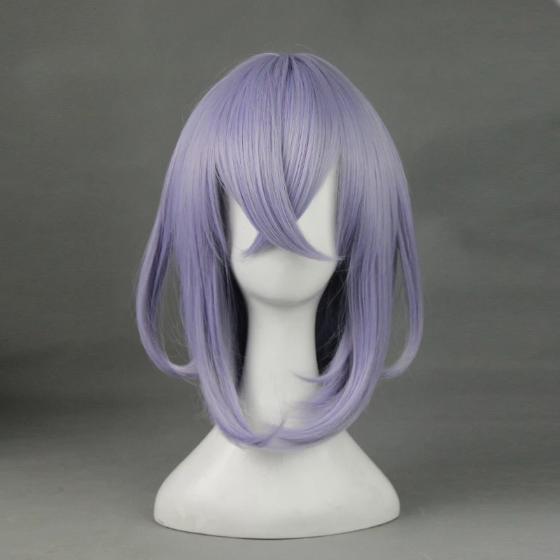 Purple 40cm Touken Ranbu Honebami Toushirou Cosplay Wig 3 Purple 40cm Touken Ranbu Honebami Toushirou Cosplay Wig