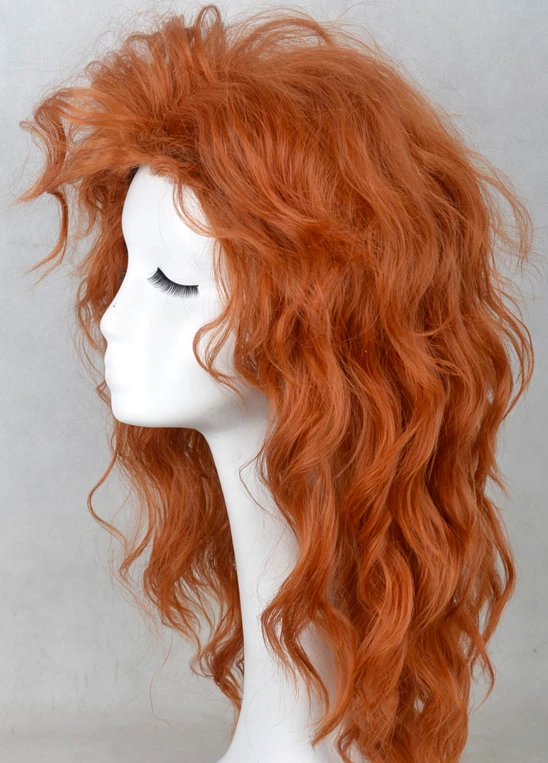 45cm Brown Red Tinker Bell And The Pirate Fairy Zarina Cosplay Wig 5 45cm Brown Red Tinker Bell And The Pirate Fairy Zarina Cosplay Wig - Image 3