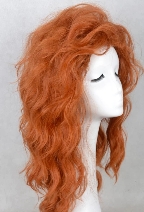 45cm Brown Red Tinker Bell And The Pirate Fairy Zarina Cosplay Wig 6 45cm Brown Red Tinker Bell And The Pirate Fairy Zarina Cosplay Wig - Image 4