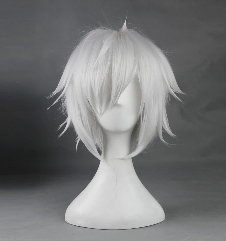 White 35cm DanMachi Familia Myth Bell Cranel Cosplay Wig 3 White 35cm DanMachi Familia Myth Bell Cranel Cosplay Wig