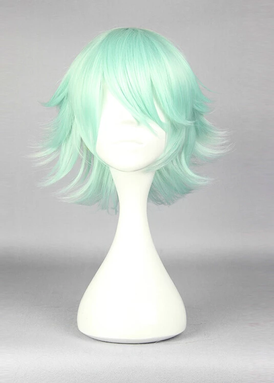Green 30cm Yurikuma Arashi Life Beauty Cosplay Wig 4 Green 30cm Yurikuma Arashi Life Beauty Cosplay Wig - Image 2
