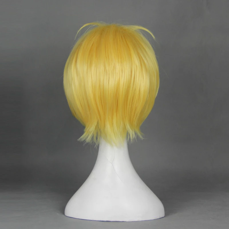 Gold 30cm Cute High Earth Defense Club Love! Yumoto Hakone Cosplay Wig 5 Gold 30cm Cute High Earth Defense Club Love! Yumoto Hakone Cosplay Wig - Image 3
