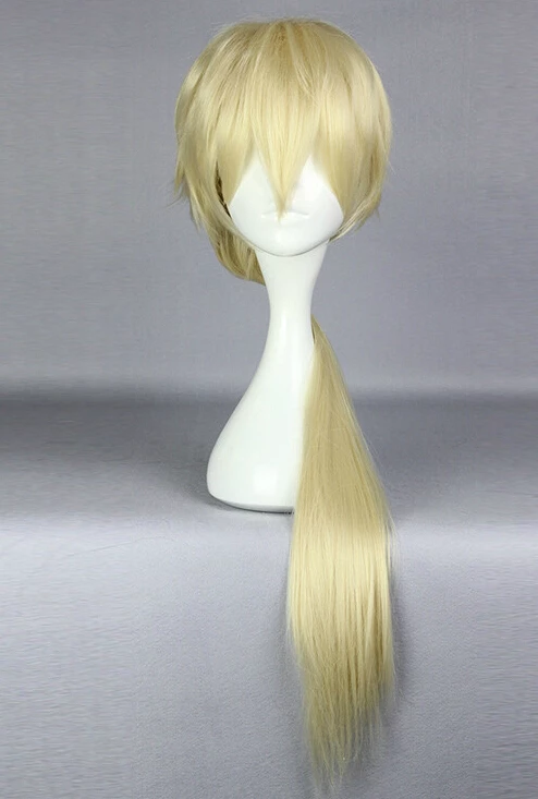Golden 80cm Yurikuma Arashi Life Sexy Cosplay Wig 4 Golden 80cm Yurikuma Arashi Life Sexy Cosplay Wig - Image 2
