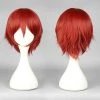 Red 30cm Assassination Classroom Karma Akabane Cosplay Wig 2 Red 30cm Assassination Classroom Karma Akabane Cosplay Wig -Cosplay Shopper Store COS 32 01 4