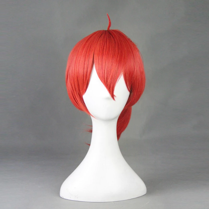 Orange 50cm DanMachi Familia Myth Loki Familia Cosplay Wig 3 Orange 50cm DanMachi Familia Myth Loki Familia Cosplay Wig