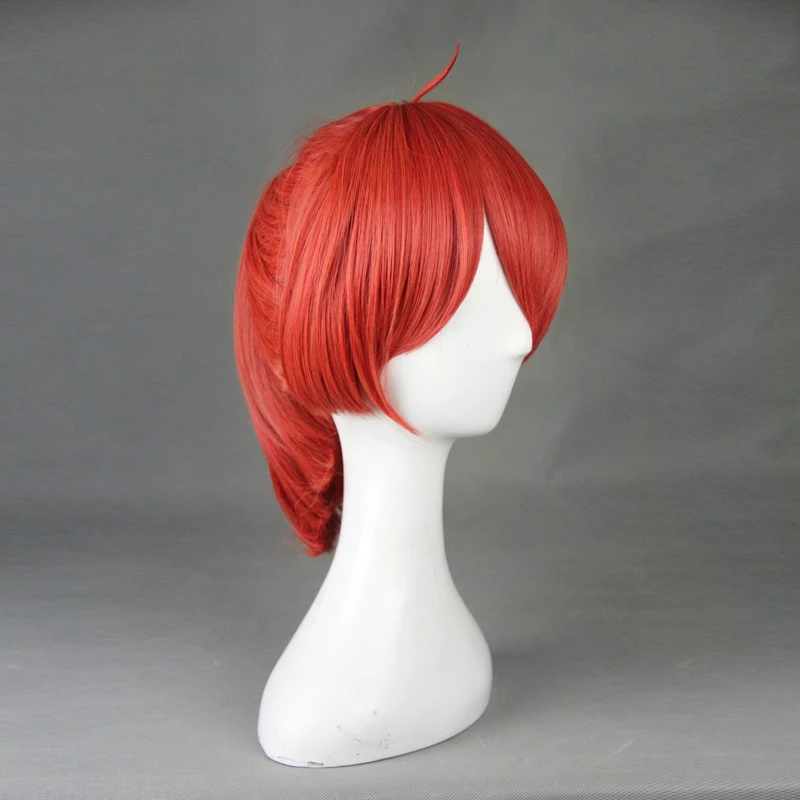Orange 50cm DanMachi Familia Myth Loki Familia Cosplay Wig 4 Orange 50cm DanMachi Familia Myth Loki Familia Cosplay Wig - Image 2