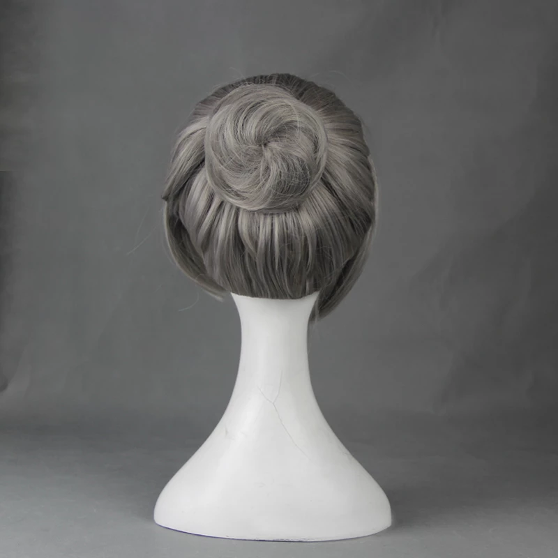 Grey 30cm Prison School Meiko Shiraki Cosplay Wig 5 Grey 30cm Prison School Meiko Shiraki Cosplay Wig - Image 3