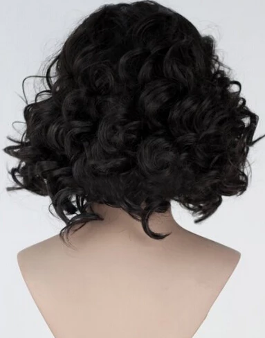 Black 35cm Game Of Thrones Jon Snow Cosplay Wig 4 Black 35cm Game Of Thrones Jon Snow Cosplay Wig - Image 2