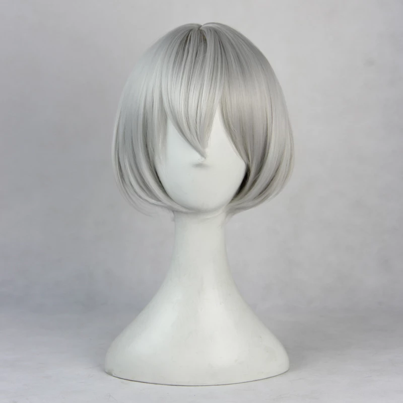 Gray 35cm Zootopia Judy Hopps Human Cosplay Wig 3 Gray 35cm Zootopia Judy Hopps Human Cosplay Wig