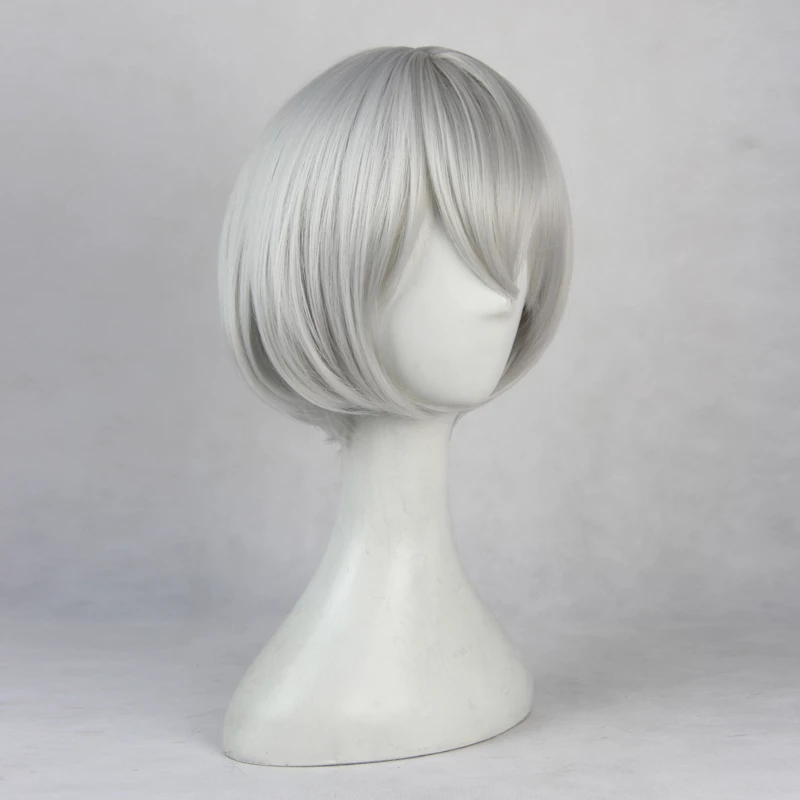 Gray 35cm Zootopia Judy Hopps Human Cosplay Wig 4 Gray 35cm Zootopia Judy Hopps Human Cosplay Wig - Image 2