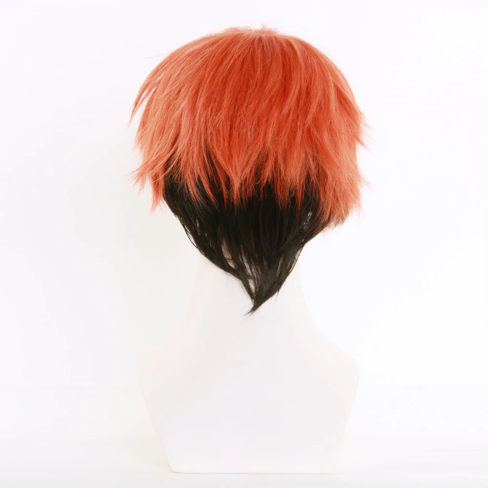 Black And Orange 30cm Zootopia Nick Wilde Human Cosplay Wig 4 Black And Orange 30cm Zootopia Nick Wilde Human Cosplay Wig - Image 2