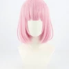 Pink 35cm Virtual YouTuber Mori Calliope Cosplay Wig 1 Pink 35cm Virtual YouTuber Mori Calliope Cosplay Wig -Cosplay Shopper Store cos 080 01