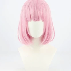 Pink 35cm Virtual YouTuber Mori Calliope Cosplay Wig