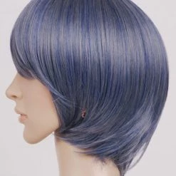 Grey Blue 32cm Sailor Moon Chiba Mamoru Cosplay Wig -Cosplay Shopper Store image 001h 6 2 4 1