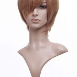 32cm Golden Flax Mixed Katekyo Hitman Reborn! Futa Cosplay Wig -Cosplay Shopper Store image 001l 1 2 7 1