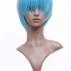 Light Blue 32cm Starry Sky Kanakubo Homare Cosplay Wig -Cosplay Shopper Store image 001o 1 3 3 1