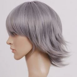 Gray 32cm Katekyo Hitman Reborn! Gokudera Hayato Cosplay Wig -Cosplay Shopper Store image 005a 12 2 5 1